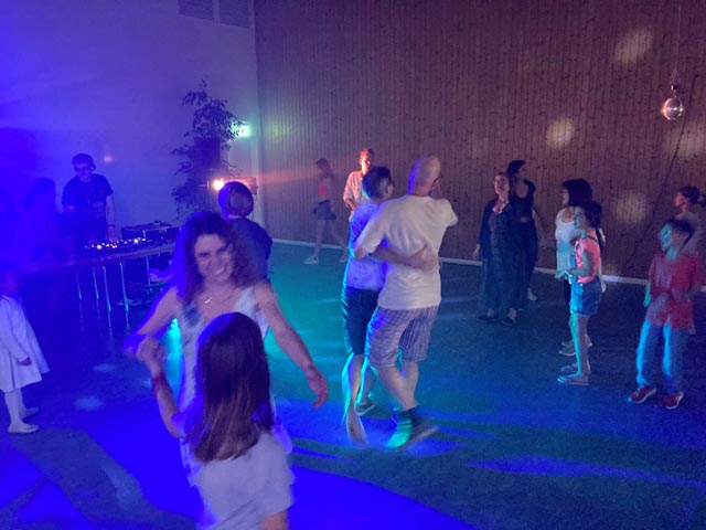 Disco in der Kirchgemeinde Münchenstein anlässlich der Langen Nacht der Kirchen 2023. Foto: zVg