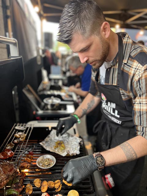  Florian Keller (Gipf-Oberfrick) im Einsatz. Foto: zVg