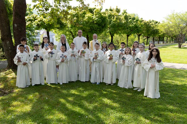 Erstkommunionfeier in Frick. Foto: zVg