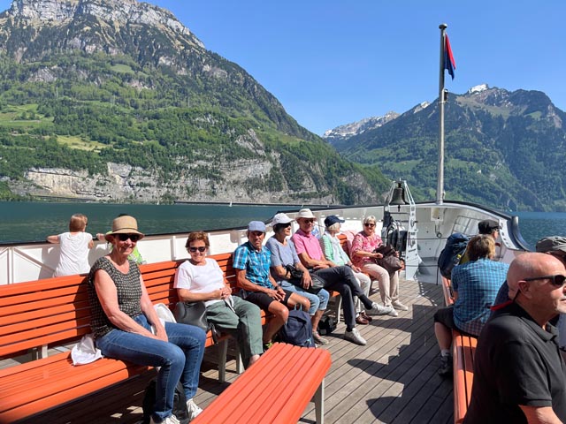 Die Olsberger Senioren besuchten die Innerschweiz. Foto: zVg