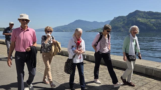 Die Olsberger Senioren besuchten die Innerschweiz. Foto: zVg