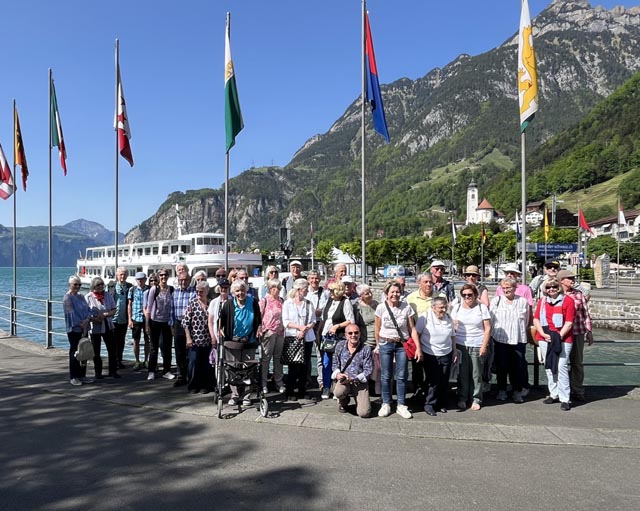 Die Olsberger Senioren besuchten die Innerschweiz. Foto: zVg