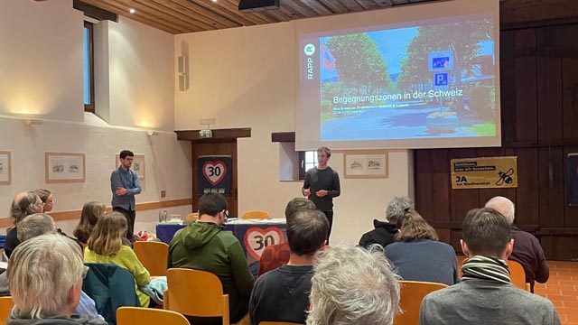 Die Mitgliederversammlung des VCS beider Basel fand in Arlesheim statt. Foto: zVg