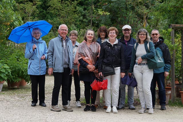 Kirchenchor Obermumpf: Ausflug in die Meriangärten