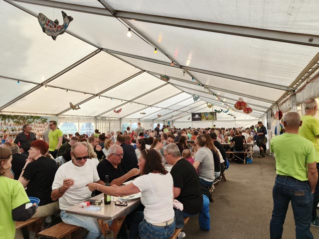 Bewährt und begehrt: Fischessen in Zeiningen