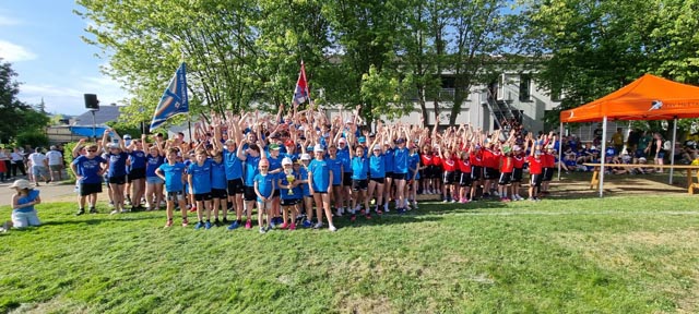 Jugendriege TV Stein auf dem Podest 