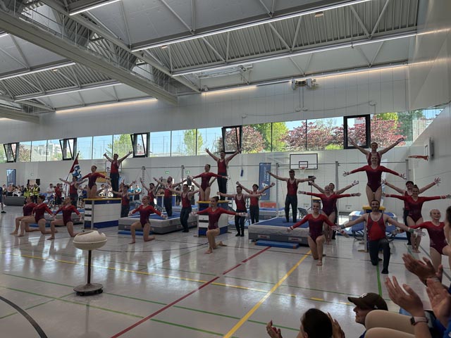 Die Turnfamilie Sulz am Reck