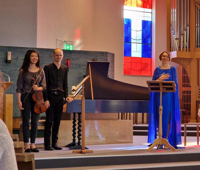 Das Ensemble «Prilosa» begeisterte in der Kirche Wallbach. Foto: zVg