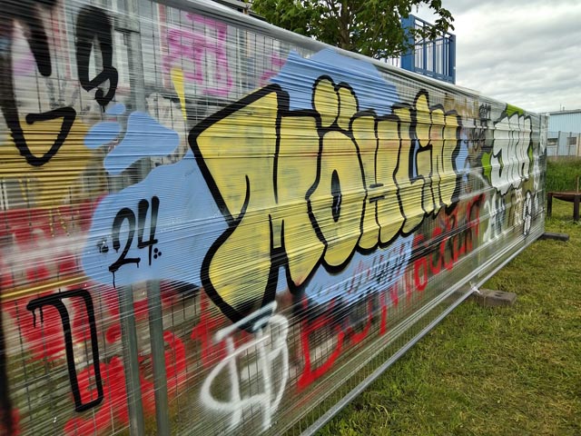 Jugendarbeit Möhlin: Graffitikünste am Tag der offenen Tür 