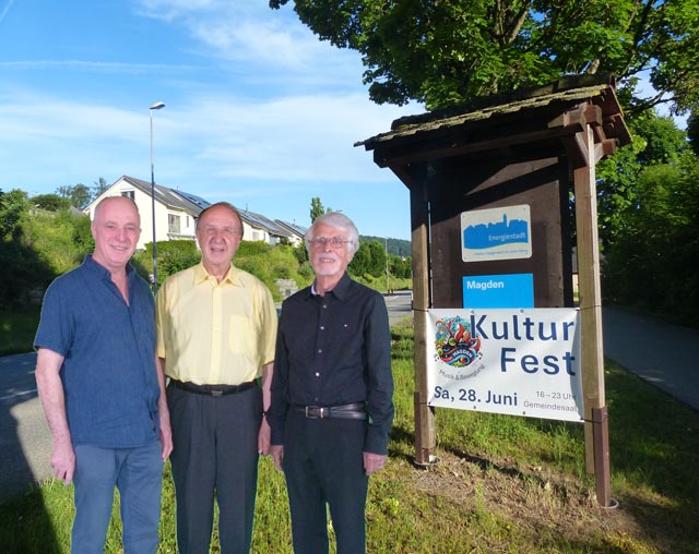 Von links: Jo Peeters, Peter Wiehl und Roland Gschwind. Foto: zVg
