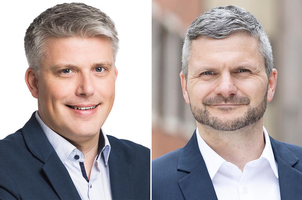 Neu in den Rheinfelder Stadtrat gewählt: Benjamin Steiger und Joël Lässer, beide parteilos. Fotos: zVg
