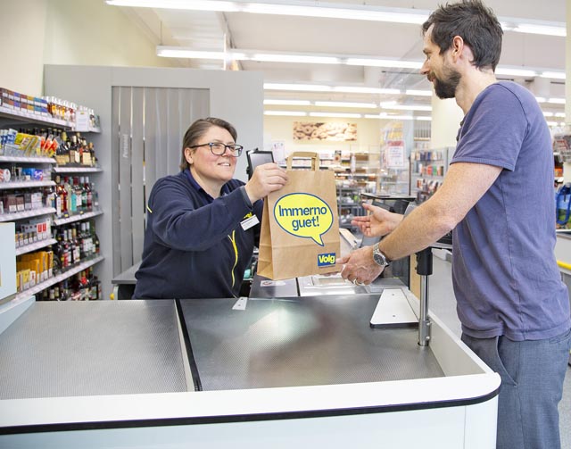 Die neue «Immerno guet»-Tasche mit einwandfrei geniessbaren Produkten wird zum attraktiven Pauschalpreis angeboten. Foto: zVg