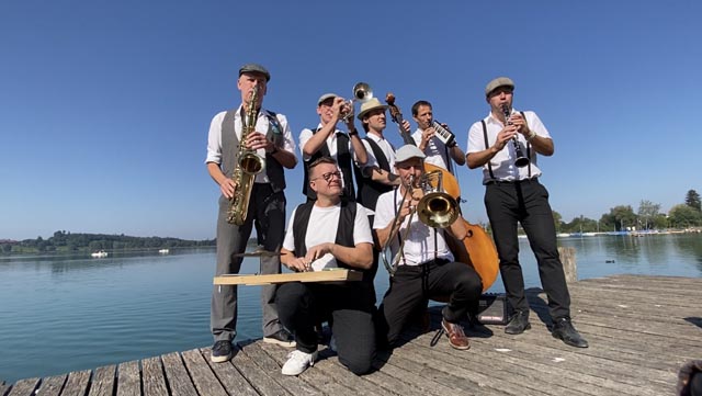 «Jazz Tube» spielen in Effingen. Foto: zVg