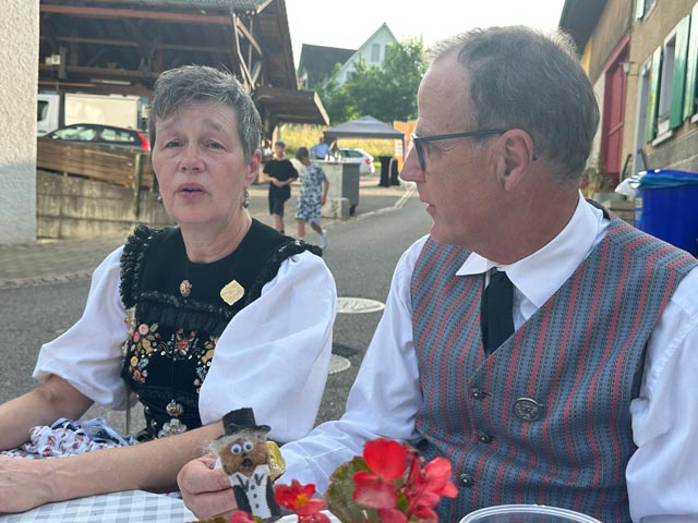 Die Macher: Komponistin Silvia Bürgi-Häfliger und Dirigent Matthias Hunziker. Foto: zVg