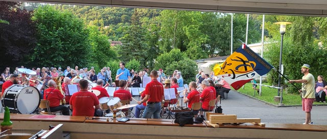 Platzkonzert des MV Obermumpf. Foto: zVg