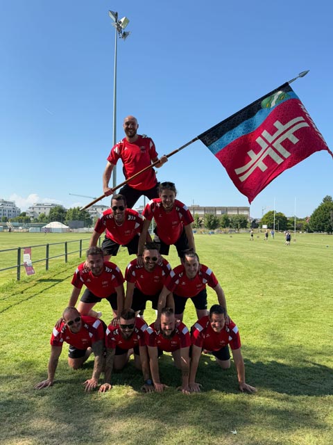 Der TV Mumpf feiert in Lausanne, trotz schwieriger Umstände