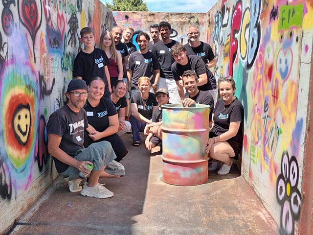 Das Team der Offenen Jugendarbeit Möhlin. Foto: zVg