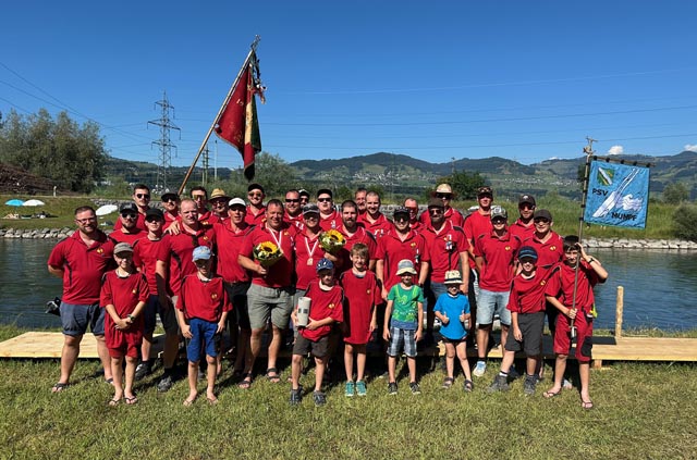 Die Mumpfer Pontoniere. Foto: zVg