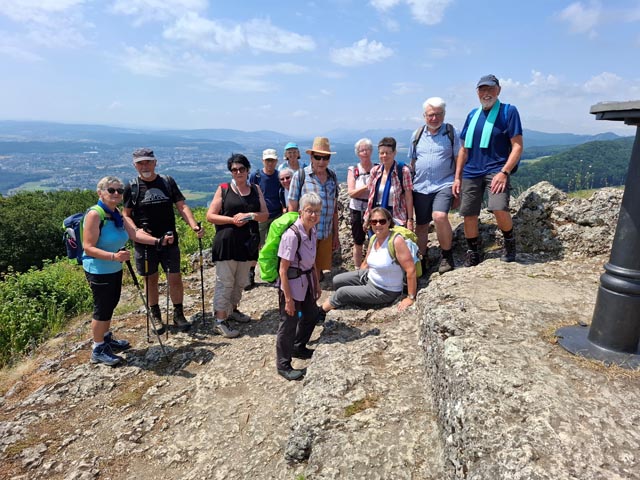 Die Teilnehmenden auf Top of Aargau. Foto: Fritz Blaser