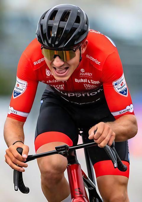 Robin Kull Gesamt-Achter der Oderrundfahrt. Fotos: zVg