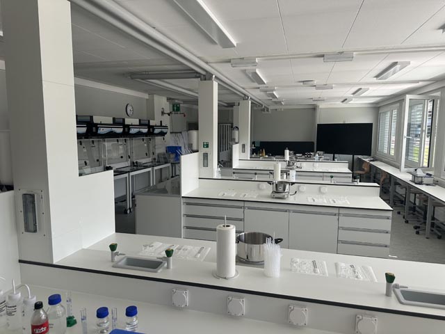 Blick ins Labor. Foto: Sonja Fasler