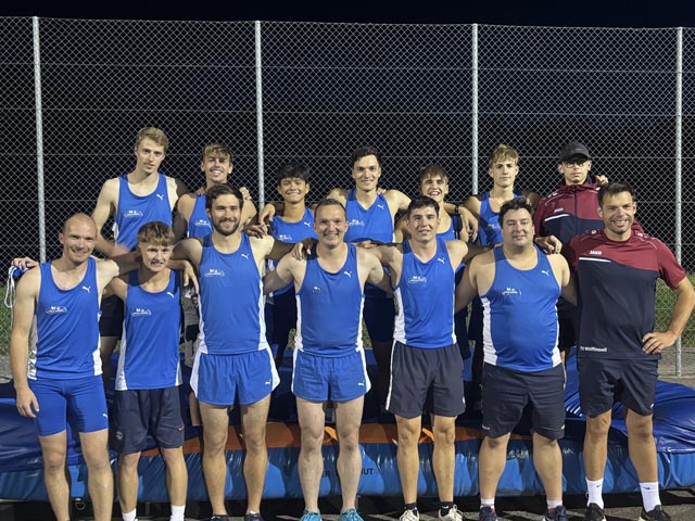 Das Siegerteam des Abendmeeting Kienberg. Foto: zVg