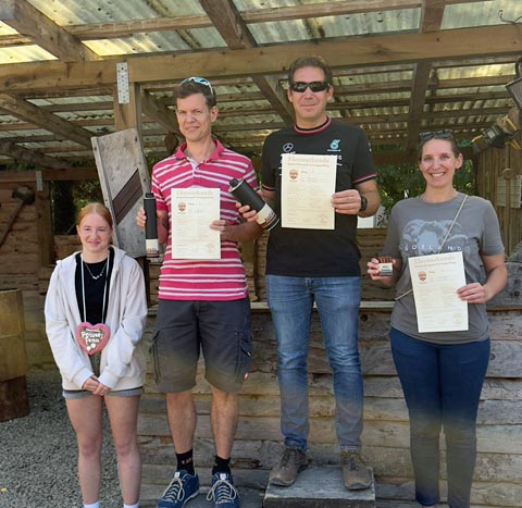 Die Gewinnerinnen und Gewinner der Bauernolympiade. Foto: zVg