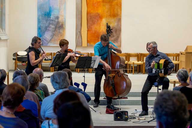 «Irish Dreams» mit der Fricktaler Band «Caorán». Foto: zVg