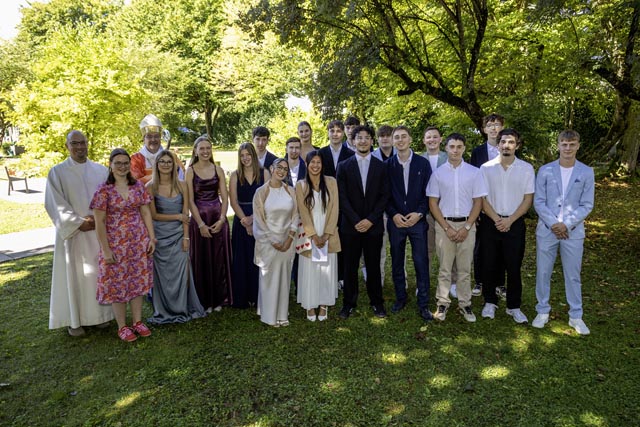 Feierliche Firmung in Frick. Foto: zVg