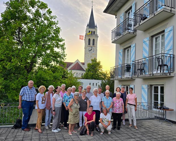 Gruppenbild der Ferienteilnehmenden. Foto: Beatrice Meier