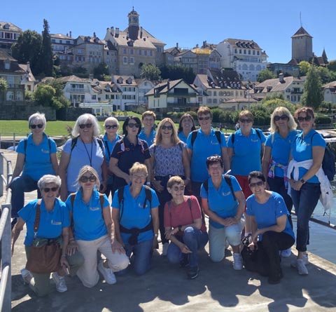 Vereinsreise des Frauenturnvereins Stein. oto: Nelly Lehmann