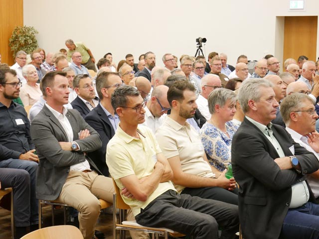 Zahlreiche Besucher waren zum Fricktaler Wirtschaftsforum gekommen. 