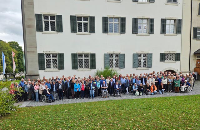 Gipf-Oberfricker Seniorinnen und Senioren unterwegs. Foto: Franziska Fischer