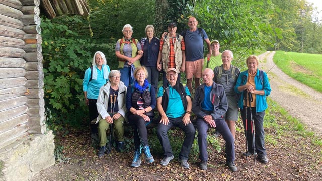 Die Naturfreunde auf dem Rückweg via Sulgerhütte. Foto: zVg