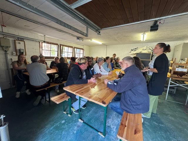 Begrüssung und Eröffnung durch Gemeinderätin Martina Roth. Foto: zVg