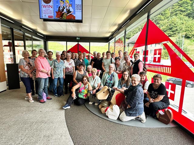 Vereinsreise der Fischingertaler Frauen. Foto: zVg