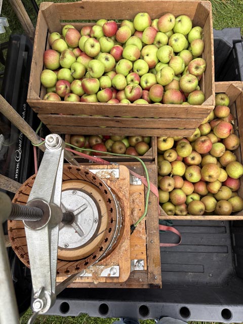 Natur- und Vogelschutzverein lud zum Mosttag. Foto: zVg