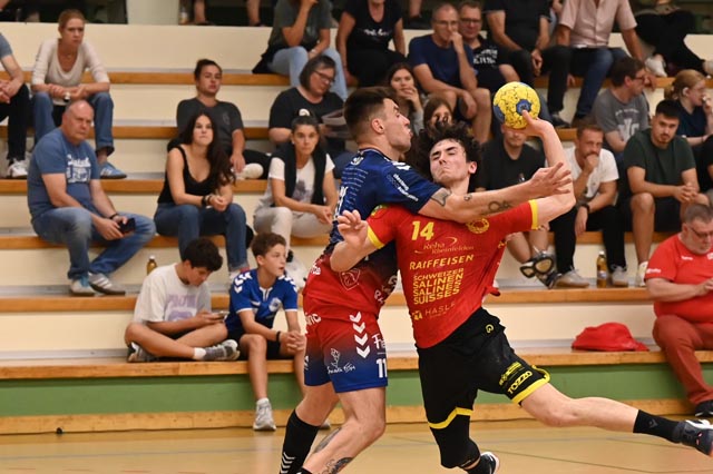 Sadok Ben Romdhane gegen Vanja Sehic im Angriff!