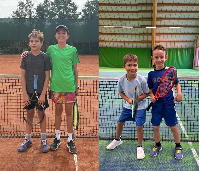 Die Finalisten der Kategorien 14&amp;U (links) und 12&amp;U. Foto: zVg