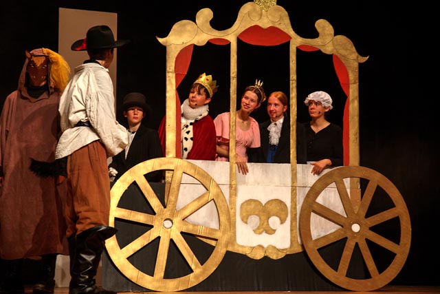 Zu den Höhepunkten des Abends zählte die Aufführung des Klassikers «Der gestiefelte Kater».