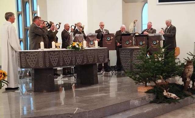 Die Jagdhornbläser. Foto: zVg