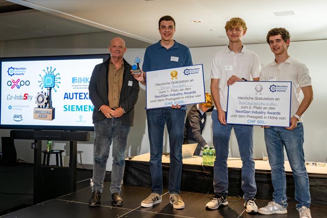 Die Gewinner der NextGen Industry Awards. Fotos: zVg