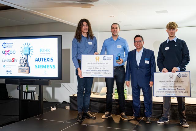 Die Gewinner der NextGen Industry Awards. Foto: zVg