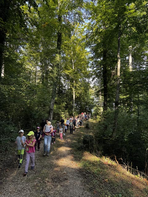 Herbstausflug der Spielgruppe Hampelmann Zeihen. Foto: zVg