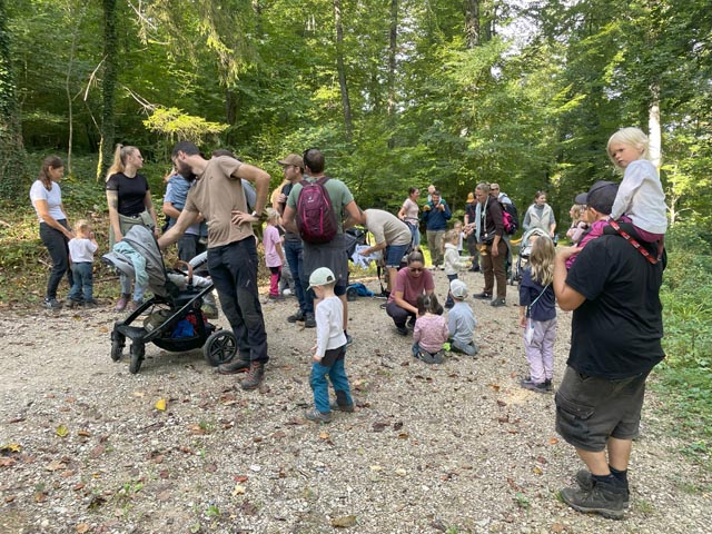 Herbstausflug der Spielgruppe Hampelmann Zeihen. Foto: zVg