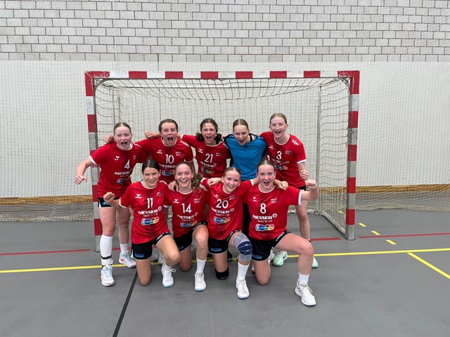 Die siegreichen U14-Elite-Girls