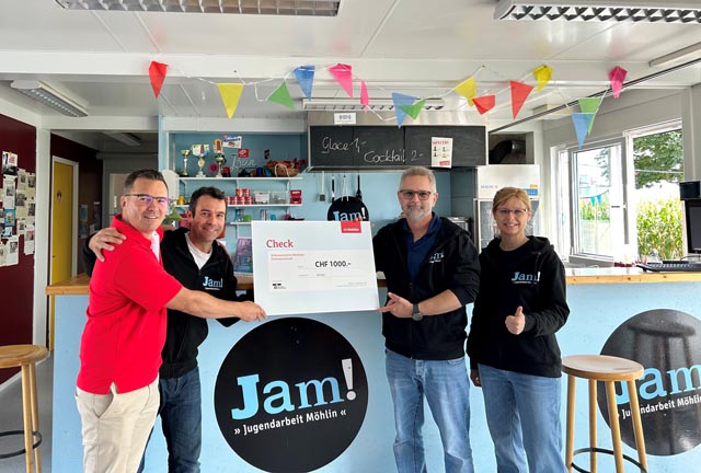Beim Jugendtreff Möhlin Jam. Foto: zVg