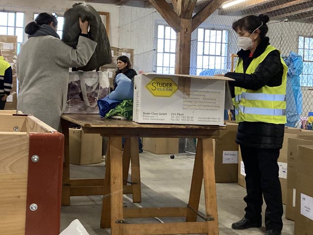 Sammelaktion im Jahr 2024. Foto: zVg
