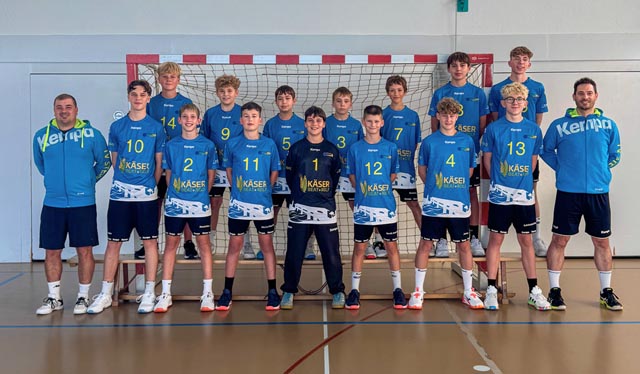 U15 des TV Stein weiter auf Erfolgskurs. Foto: zVg