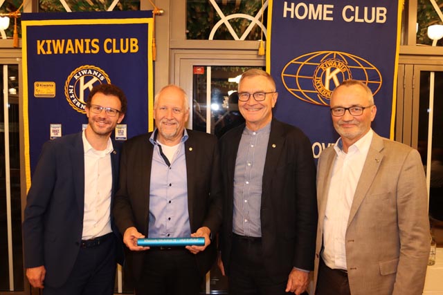 Von links: Philipp Hägeli, Stephan Koller, Robert Bolleter und Thomas Heimann. Foto: zVg